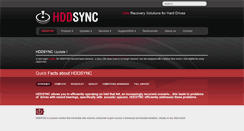 Desktop Screenshot of hddsync.com